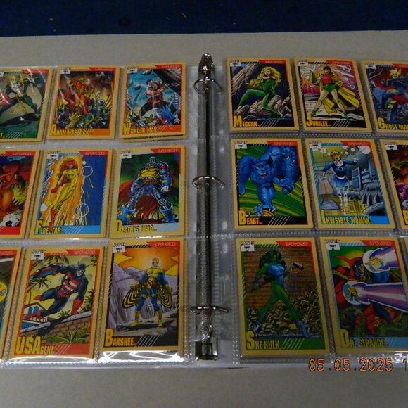 1991 MARVEL UNIVERSE Series 2 Trading Cards COMPLETE BASE  1991 Marvel Universe Series II 2 Trading Card COMPLETE Base Set 1-162 Impel